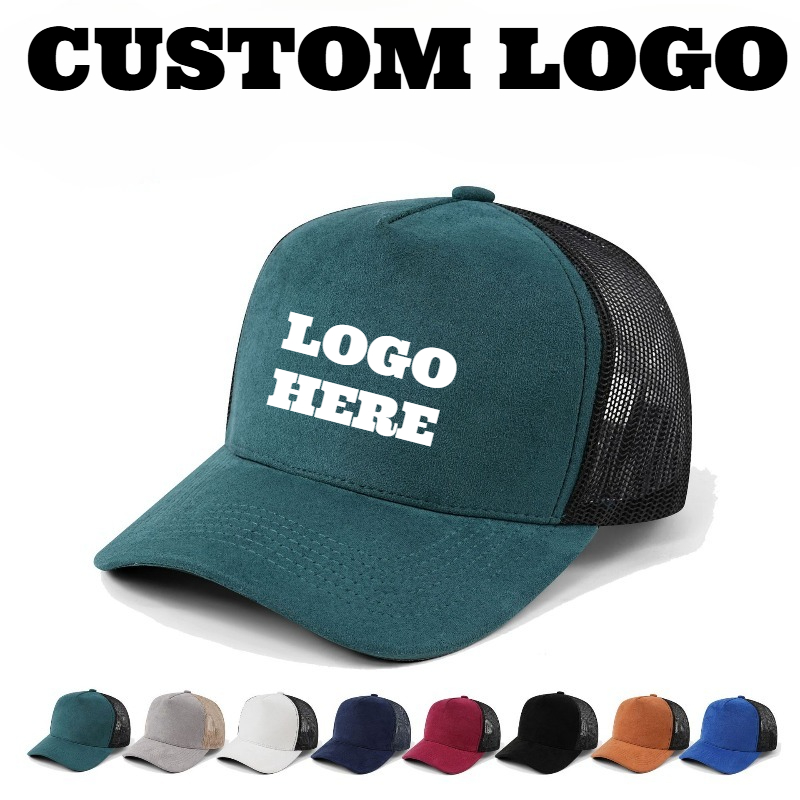 Trucker Cap Mesh - Topi Baseball Trucker Berpanel Lima dengan