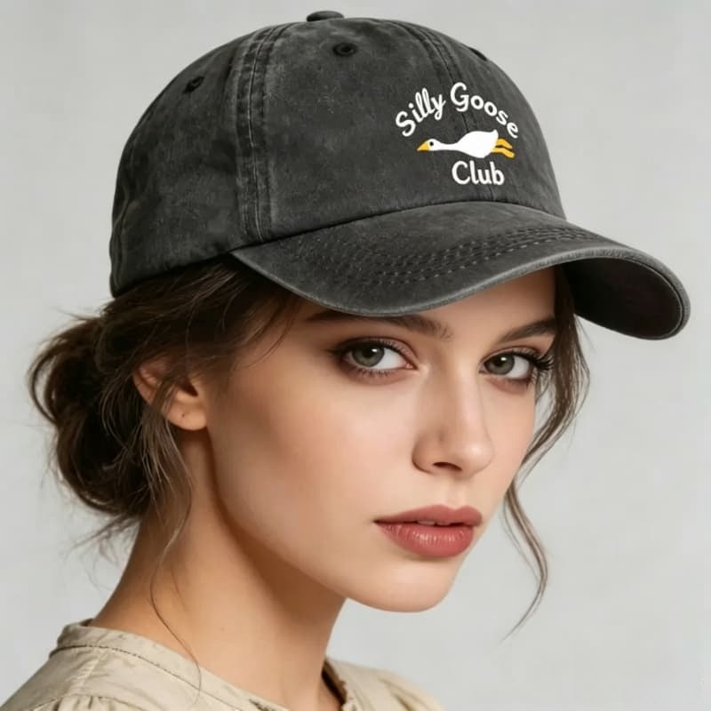 Golf Cap Dad - Topi Baseball Snapback Bahan Katun Cuci